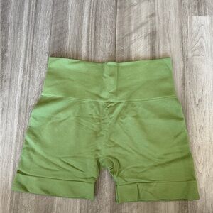 SET Active SculptFlex Olive Green Shorts
